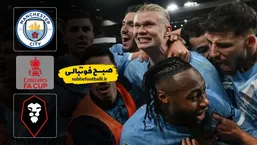 خلاصه بازی منچسترسیتی ۲ - سالفورد ۰