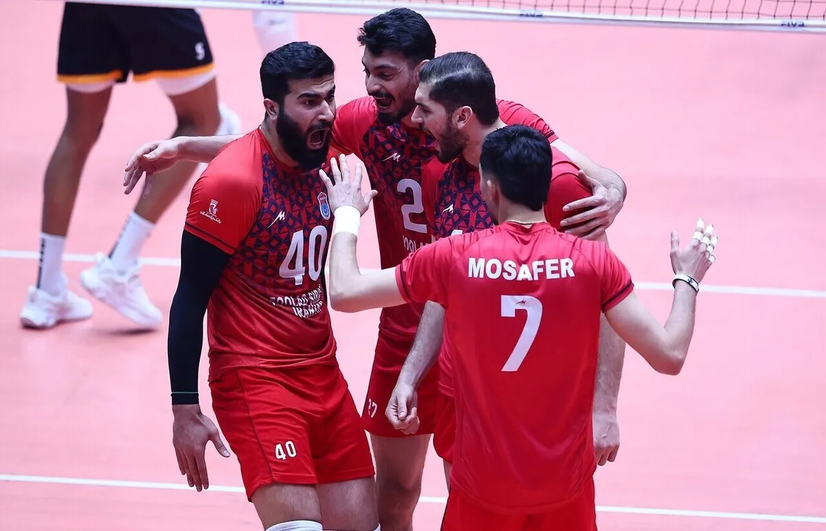 لیگ برتر والیبال| جام فولادی شد؛ سومین قهرمانی سیرجان زیر باران بطری!