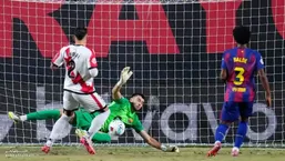 سوپر واکنش&zwnj;های گارسیا؛ ناجی بارسلونا برابر رایووایکانو