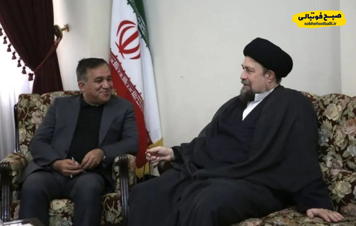 تاجرنیا به دیدار سیدحسن خمینی رفت