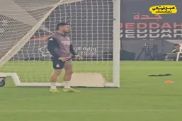 سبایوس دروازه&zwnj;بان شد؛ تمرین متفاوت کهکشانی&zwnj;ها قبل از دربی!