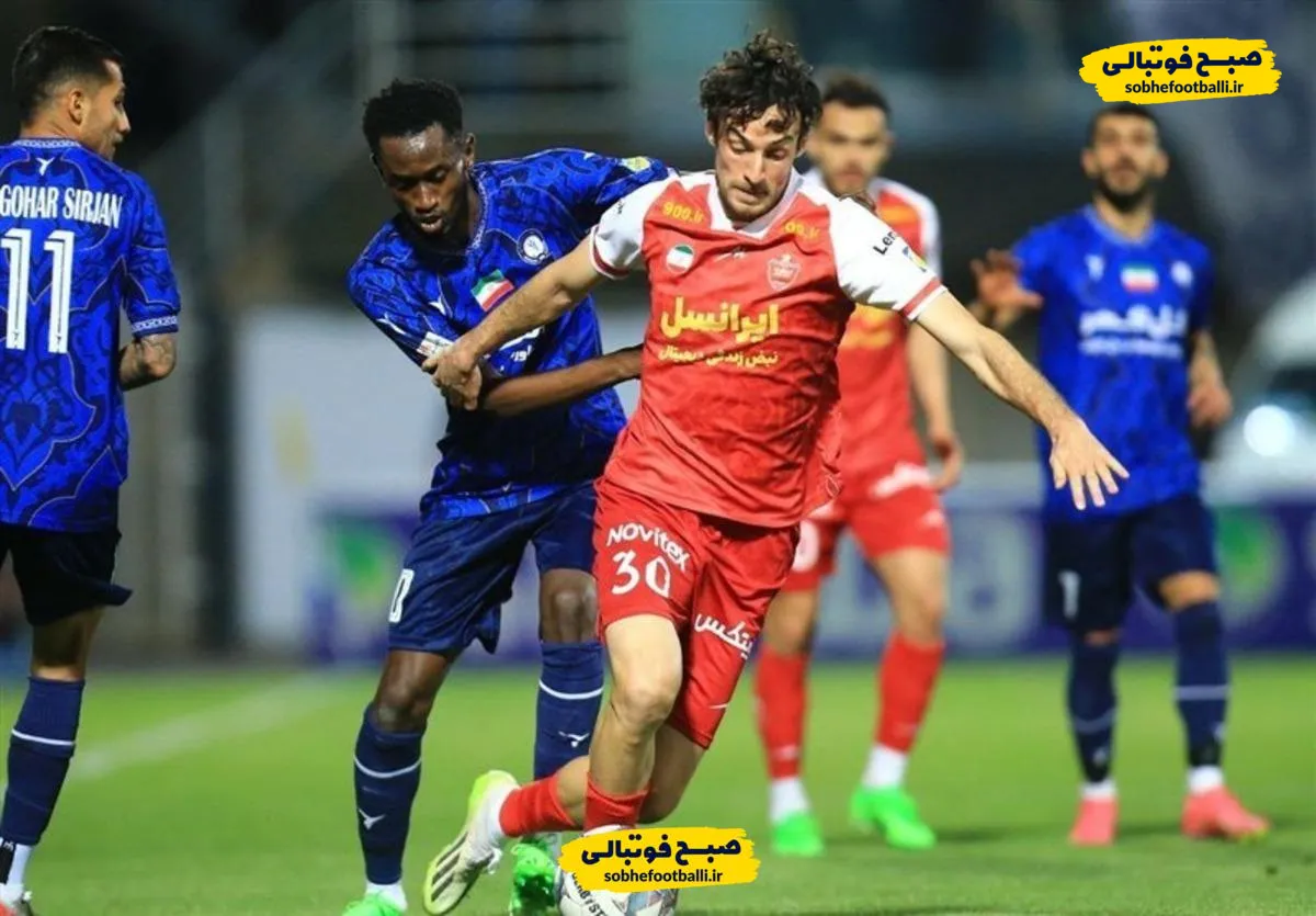 ترکیب رسمی گل گهر  برابر پرسپولیس اعلام شدهفته 21 لیگ برتر ایران