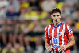 جولیان آلوارز گل چهارم اتلتیکو به بارسلونا را زد + ویدئو