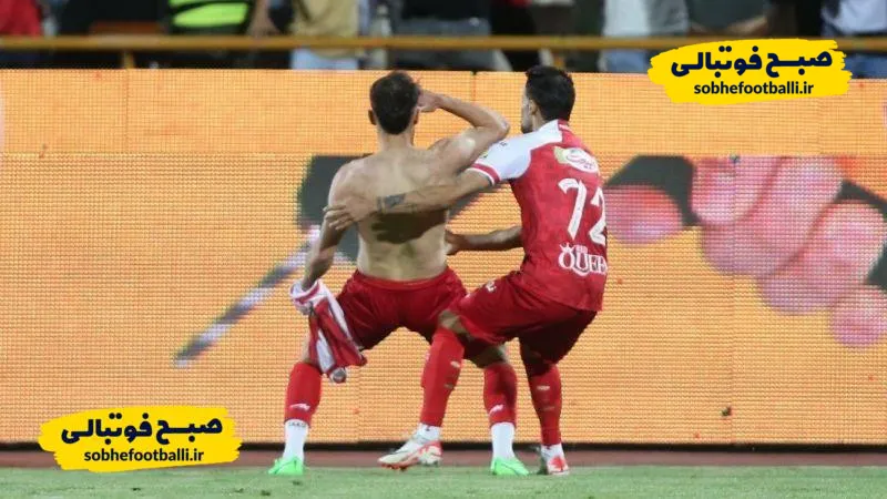 خلاصه بازی پرسپولیس 4-3 استقلال خوزستان (کامبک بی نظیر پرسپولیس)