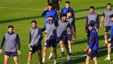 تمرین گروهی تیم ملی ایران