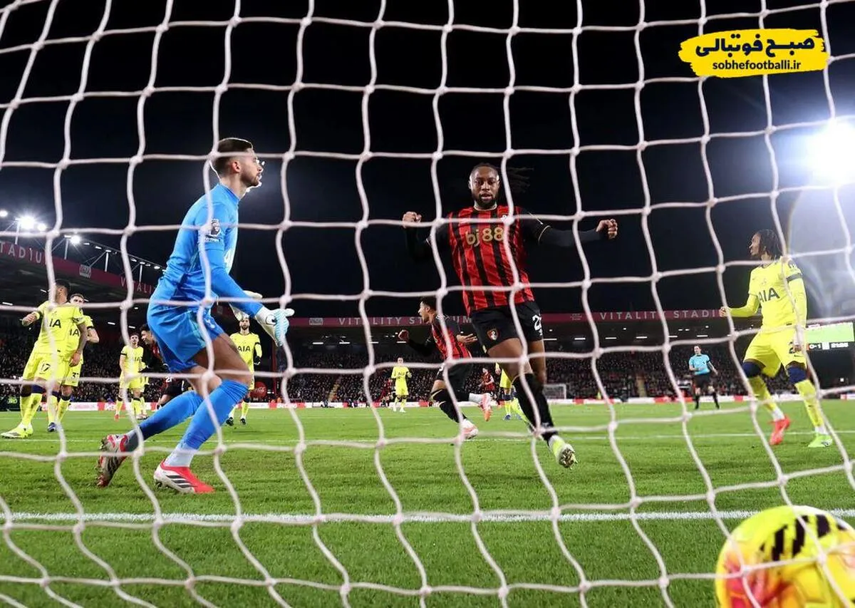 خداحافظی باشکوه سمنیو؛ بورنموث ۳-۲ تاتنهام را برد