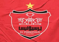 لگوی باشگاه پرسپولیس با پس زمینه قرمز