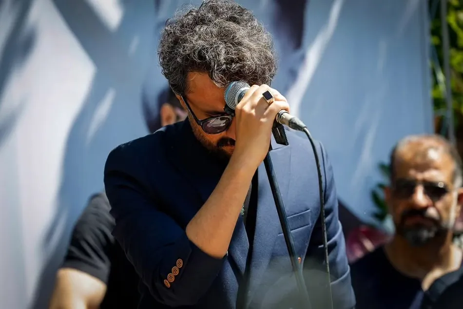 مراسم چهلم حمید هیراد