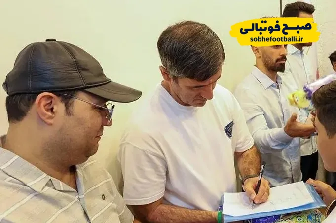 لحظه&zwnj;های خاص؛ کریم باقری و ستاره&zwnj;های پرسپولیس در جمع بیماران