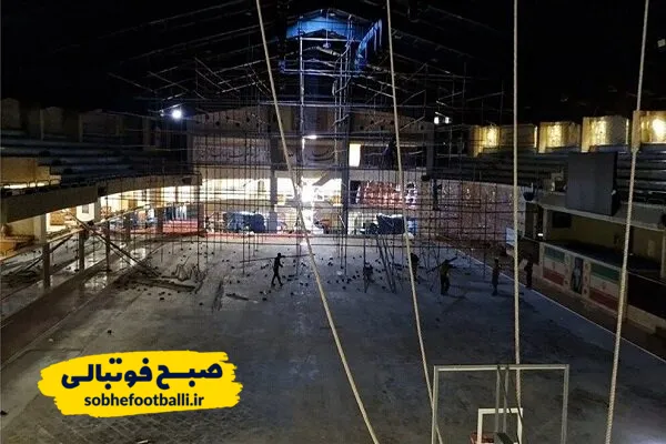 برخورد موشک با خانه کشتی ایران