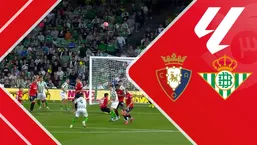 خلاصه بازی رئال بتیس ۱ - اوساسونا ۱