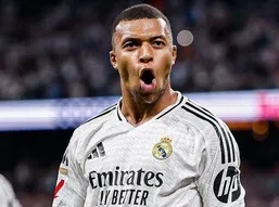 گل تماشایی کیلیان امباپه به اسپانیول روی پاس گل وینیسیوس جونیور (رئال مادرید ۲-۰ اسپانیول)