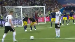 ضربه ایستگاهی بی نظیر تونی کروس در جام جهانی!