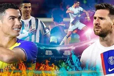 تصویر خبر مقایسه عملکرد لیونل مسی و کریستیانو رونالدو در سال ۲۰۲۵؛ رقابت هنوز ادامه دارد!