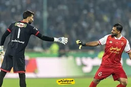 صحنه جنجالی دیدار پرسپولیس و تراکتور | پنالتی کنعانی باید تکرار میشد؟