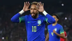 نیمار بار لباس تیم ملی برزیل