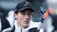 هری ویلسون با لوگو تاتنهام