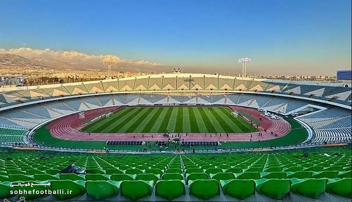 تصاویری جدید از بازسازی ورزشگاه آزادی!