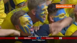 صعود انگلیس به نیمه نهایی جام جهانی ۲۰۱۸ با برتری ۲-۰ مقابل سوئد