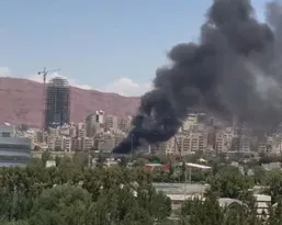 آتش&zwnj;سوزی دستگاه رنجر در شهربازی تبریز