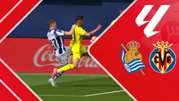 خلاصه بازی ویارئال ۲ - رئال سوسیداد ۲