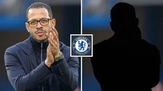  لیام روزنیور سرمربی چلسی در حال تشویق