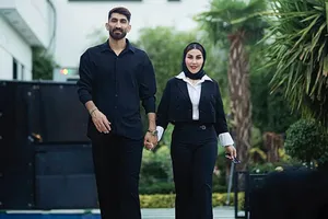 (عکس) لقب جدید همسر بیرانوند برای او بعد از درخشش مقابل بلژیک