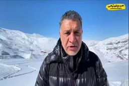 ببینید/ حضور علی دایی در پیست اسکی دربندسر