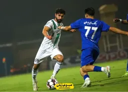 گل دوم خیبر به سپاهان توسط علی خانزادی