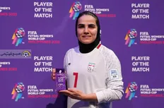 تصویر خبر فرشته کریمی؛ ستاره زمین در اولین برد ایران در جام جهانی فوتسال زنان