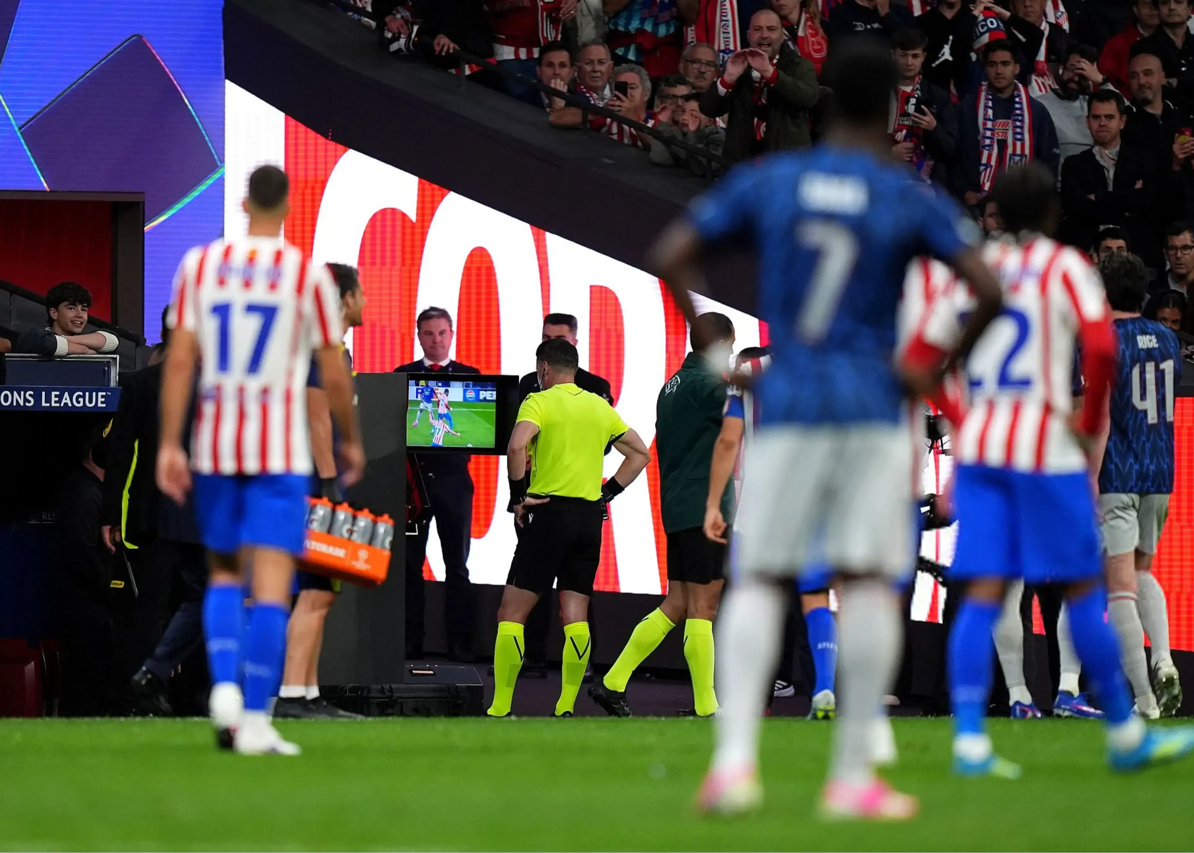 بازی اتلتیکو مادرید و آرسنال