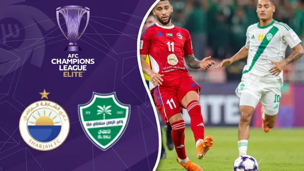 خلاصه بازی الاهلی عربستان ۰ - شارجه امارات ۱؛ لیگ نخبگان آسیا - ۲۰۲۵/۲۶ - هفته ۵