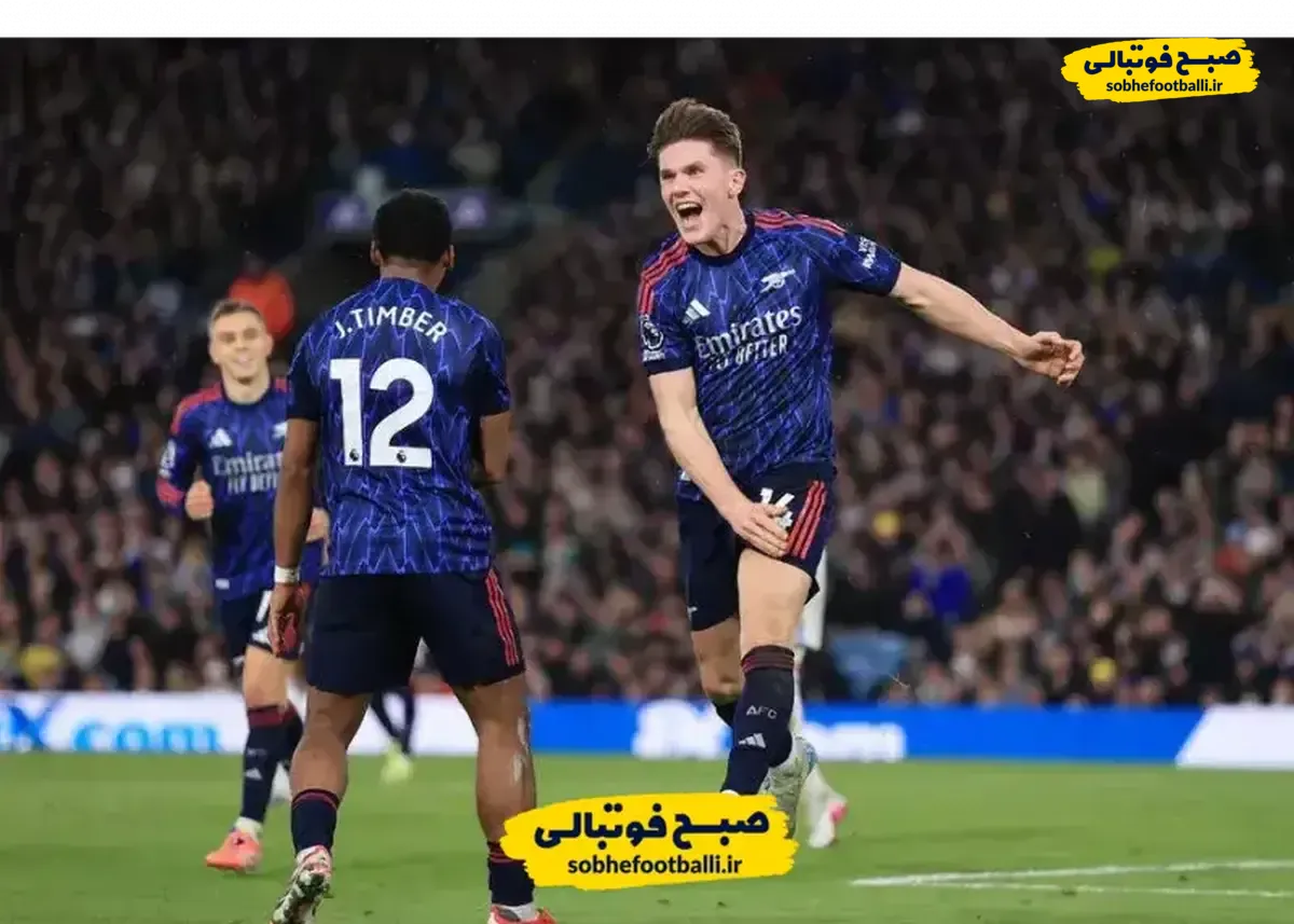 خلاصه بازی لیدز ۰ - آرسنال ۴ هفته ۲۴ لیگ برتر انگلیس