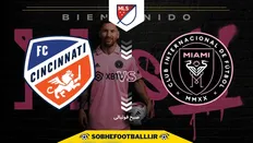 تصویر خبر تاریخ و ساعت بازی اینتر میامی و سینسیناتی
