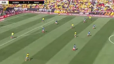 بازی کلمبیا و فرانسه