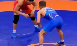 محمد ولی زاده طلایی شد +فیلم کامل کشتی