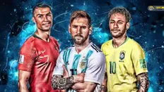 تصویر خبر کیت رونالدو روی دیوار خانه نیمار؛ ادای احترام ستاره به اسطوره