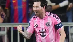 مسی با ۱۶ گل برترین گلزن فصل جاری MLS شد