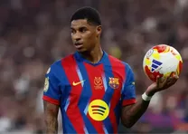 گل دوم بارسلونا به ختافه (رشفورد)