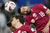 گل اول قطر مقابل سوئیس توسط بوعلام خوخی
