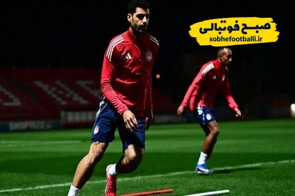 ستاره ایرانی المپیاکوس آماده درخشش در لیگ قهرمانان اروپا