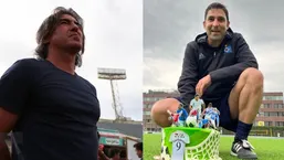 برخورد گرم وحید هاشمیان و ریکاردو ساپینتو، سرمربیان دوتیم پرسپولیس و استقلال، در حاشیه داربی امیدها