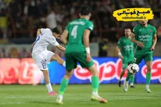 تصویر خبر پیروزی استقلال برابر شمس آذر در نیمه اول/ جلالی در آخرین لحظه برای استقلال گل زد