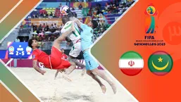 خلاصه فوتبال ساحلی موریتانی ۴ - ایران ۵