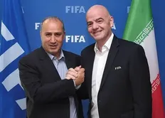 تصویر خبر پیغام ویژه رئیس فیفا به مهدی تاج؛ ۱۰ سال همکاری صمیمانه تقدیر شد!
