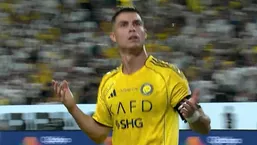 دبل رونالدو برابر الریاض؛ پنجمین گل النصر در دقیقه ۷۶