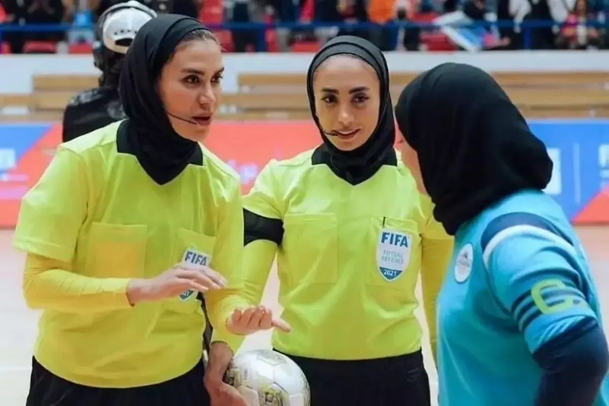 قضاوت داوران ایرانی در جام ملت های فوتسال بانوان آسیا