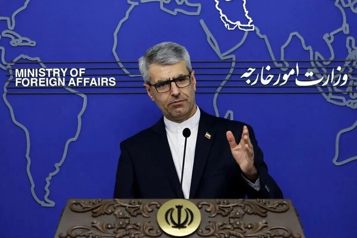 اسماعیل بقایی سخنگوی وزارت خارجه ایران