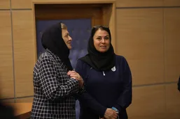 عکس | حضور نایب رییس بانوان در جمع ملی پوشان فوتسال