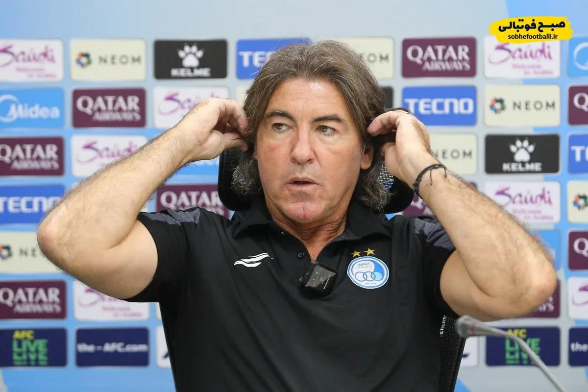 ساپینتو: پنالتی پرسپولیس-شمس آذر غیرقابل باور بود؛ فدراسیون باید جدی باشد